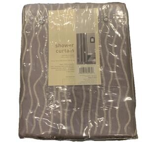 Rand New Home Purple Wave Shower Curtain 72 X 72